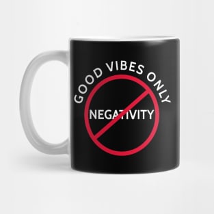 No Negativity Mug